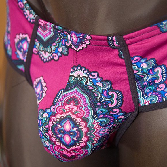 Mens Box Cut Thong Handmade - Picture 2 of 6